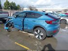 2023 Volvo C40 Recharge Pure Electric Twin Ultimate Синий vin: YV4ED3GM6P2039398