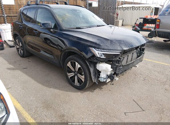YV4ED3UK4P2979881 2023 VOLVO XC40 RECHARGE PURE ELECTRIC Черный Вид задней части салона