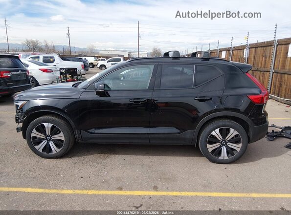 YV4ED3UK4P2979881 2023 VOLVO XC40 RECHARGE PURE ELECTRIC Черный 