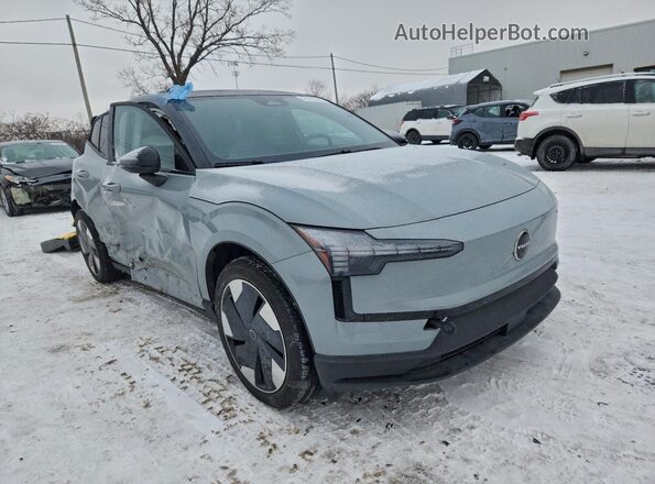 YV4EK3ZK3SS111183 2025 VOLVO EX30 Серый Передняя правая четверть