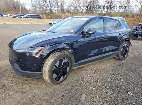 YV4EK3ZL7SS132370 2025 VOLVO EX30 Черный Передняя левая четверть