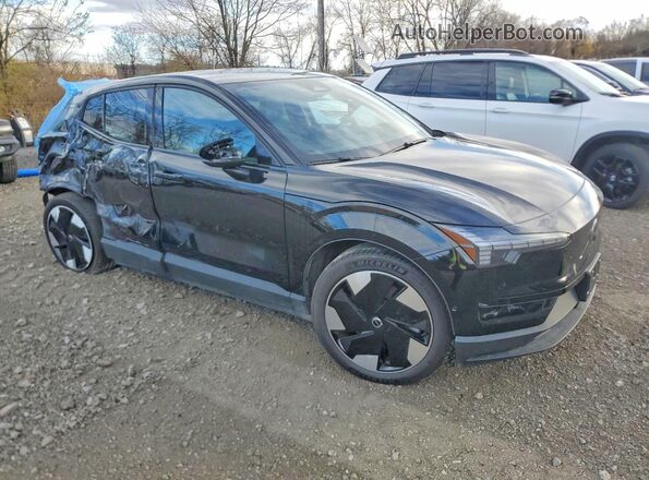 YV4EK3ZL7SS132370 2025 VOLVO EX30 Черный Передняя правая четверть