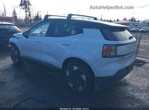 YV4EK3ZL8SS145127 2025 VOLVO EX30 Белый Задняя левая четверть