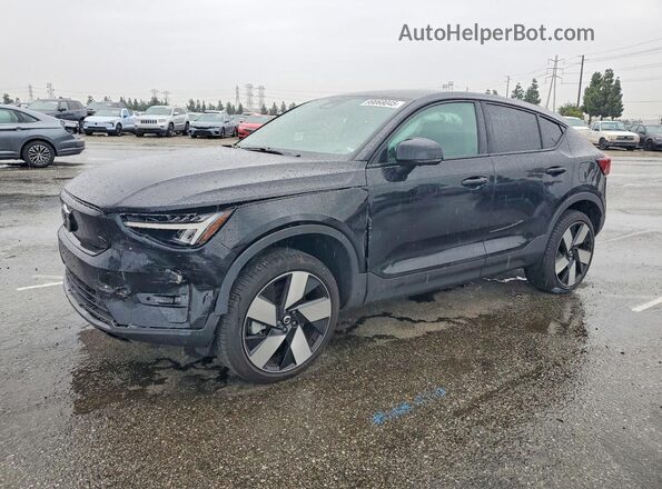 YV4ER3GL2R2104873 2024 VOLVO C40 Черный Передняя левая четверть