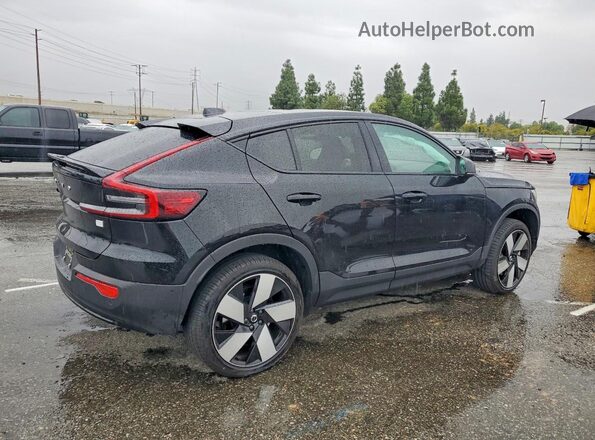 YV4ER3GL2R2104873 2024 VOLVO C40 Черный Задняя правая четверть