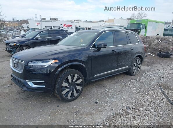 YV4H60CE3R1227020 2024 VOLVO XC90 RECHARGE PLUG-IN HYBRID Черный Передняя левая четверть