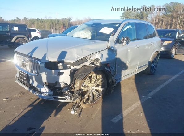 YV4H60CE7R1236402 2024 VOLVO XC90 RECHARGE PLUG-IN HYBRID Серый Передняя левая четверть