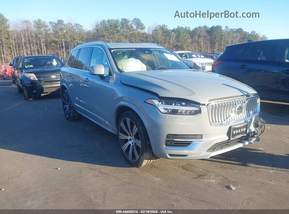 YV4H60CE7R1236402 2024 VOLVO XC90 RECHARGE PLUG-IN HYBRID Серый Передняя правая четверть