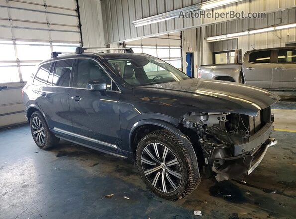 YV4H60CL4N1849134 2022 VOLVO XC90 Синий Передняя правая четверть