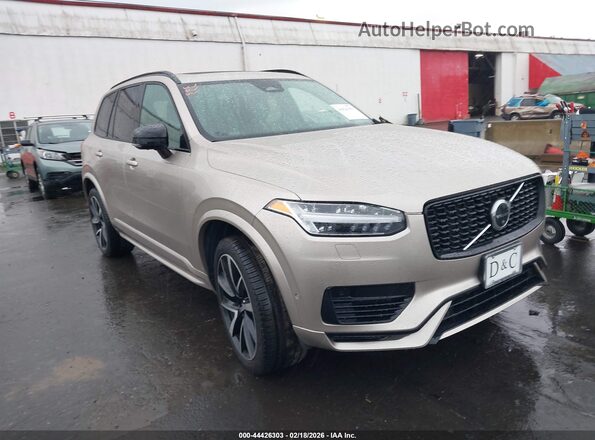 YV4H60CW2P1995982 2023 VOLVO XC90 RECHARGE PLUG-IN HYBRID Champagne Передня права чверть