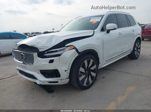 YV4H60LE3R1255853 2024 VOLVO XC90 RECHARGE PLUG-IN HYBRID White Front left