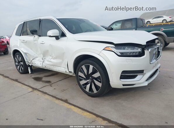 YV4H60LE3R1255853 2024 VOLVO XC90 RECHARGE PLUG-IN HYBRID White Front right
