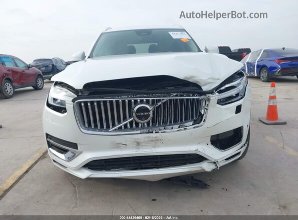 YV4H60LE3R1255853 2024 VOLVO XC90 RECHARGE PLUG-IN HYBRID White Instrument cluster view