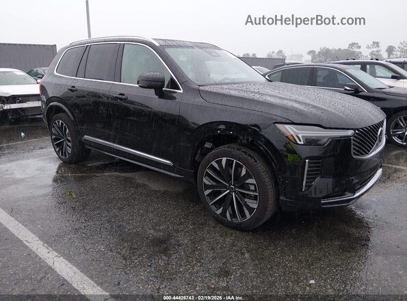 YV4H60PB4S1380110 2025 VOLVO XC90 PLUG-IN HYBRID Черный Передняя правая четверть