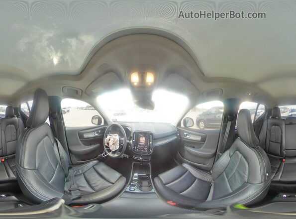 YV4K92HW5P2921404 2023 VOLVO XC40 White Вид наклейки з VIN-кодом
