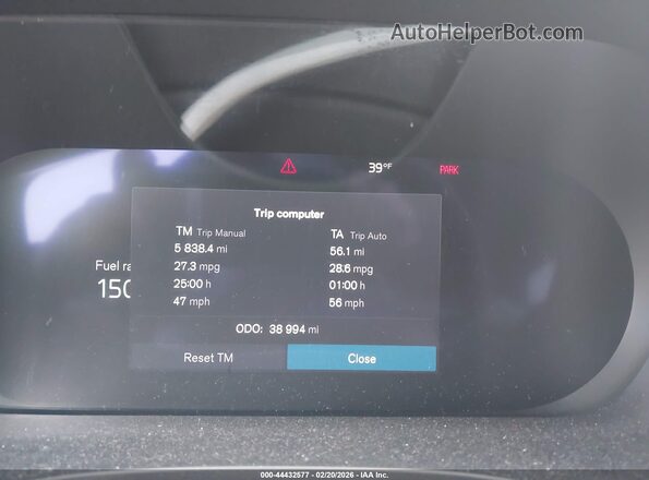 YV4L12RL4R1884046 2024 VOLVO XC60 Black Вид задніх сидінь