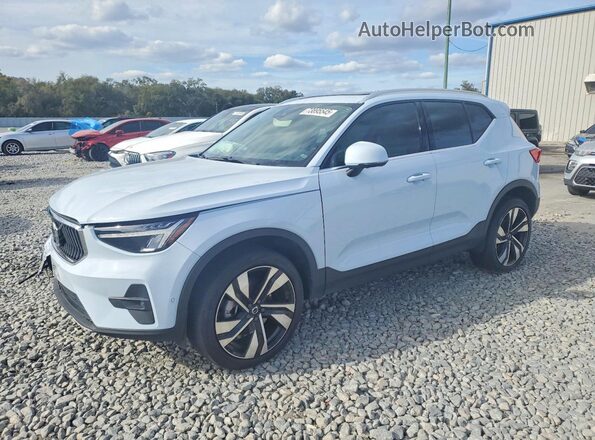 YV4L12UE0R2270842 2024 VOLVO XC40 Синий Передняя левая четверть