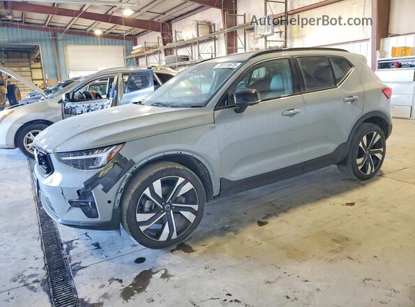 YV4L12UL7R2295655 2024 VOLVO XC40 Серый Передняя левая четверть