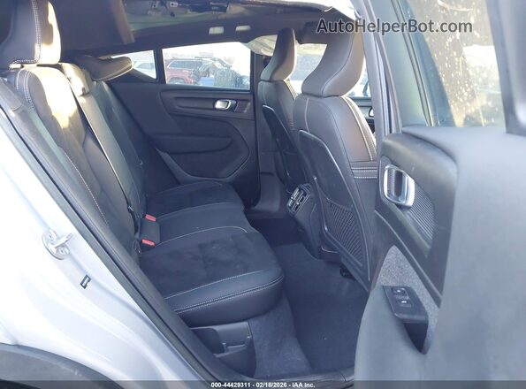 YV4L12UX0P2075032 2023 VOLVO XC40 Серебряный Вид наклейки с VIN-кодом