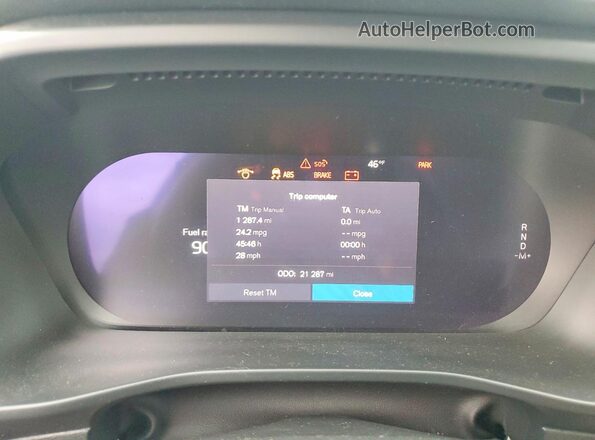 YV4L12UX0P2099055 2023 VOLVO XC40 Черный Вид щитка приборов
