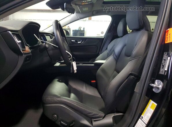 YV4L12WK4S2145206 2025 VOLVO V60 Black Widok wnętrza z przodu