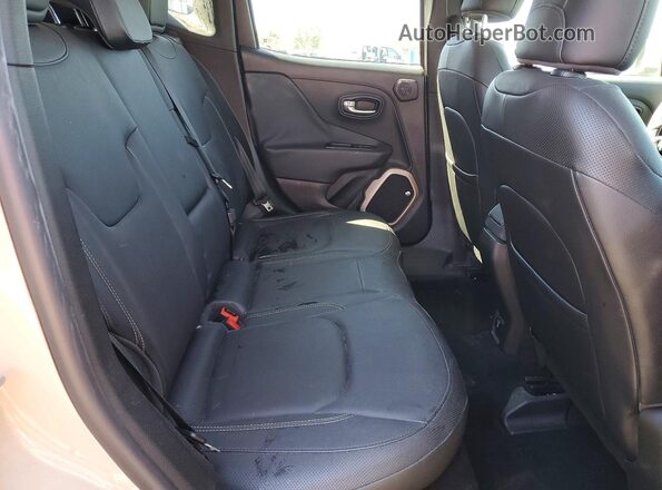 ZACCJADT0GPD16930 2016 JEEP RENEGADE Желто-коричневый Вид задней части салона