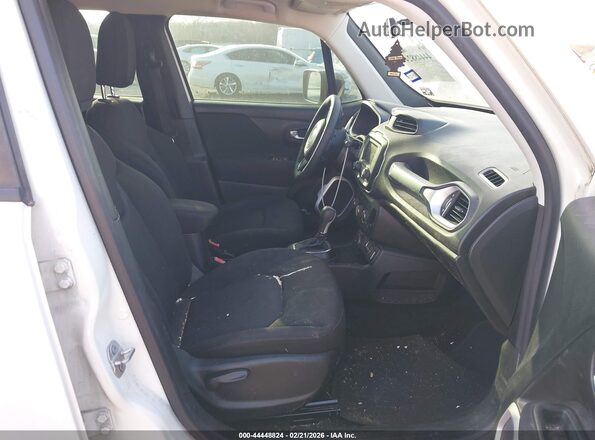ZACCJBAB4JPH35758 2018 JEEP RENEGADE Белый Вид салона спереди
