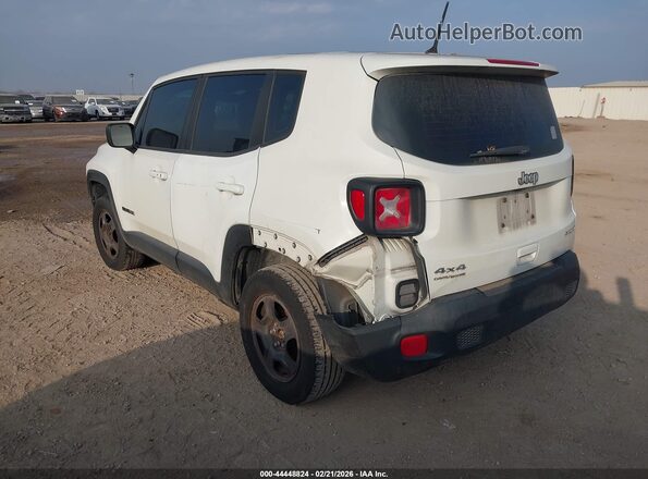 ZACCJBAB4JPH35758 2018 JEEP RENEGADE Белый Задняя левая четверть