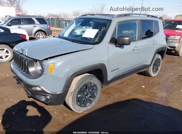 ZACCJBAB6JPH25684 2018 JEEP RENEGADE Синий Передняя левая четверть