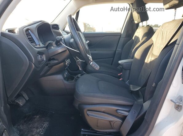 ZACCJBBB5HPE84497 2017 JEEP RENEGADE Белый Вид салона спереди