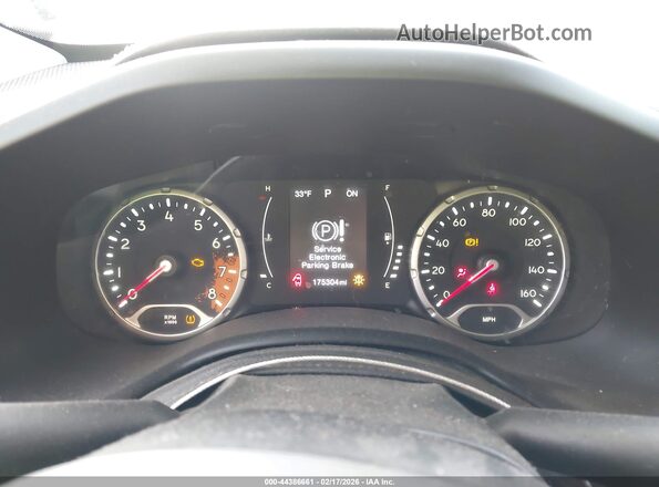 ZACCJBBT4GPD89386 2016 JEEP RENEGADE Черный Вид задних сидений
