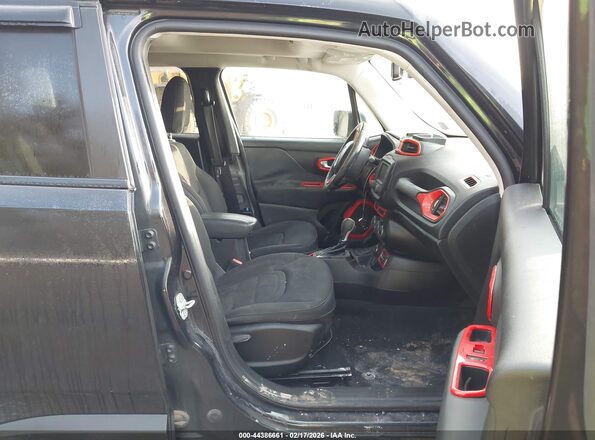 ZACCJBBT4GPD89386 2016 JEEP RENEGADE Черный Вид салона спереди