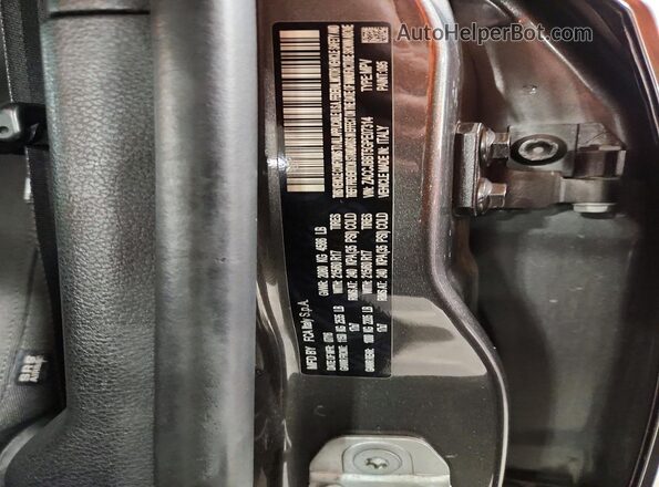 ZACCJBBT5GPE07314 2016 JEEP RENEGADE Серый Вид наклейки с VIN-кодом