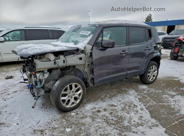 ZACCJBBT6GPD82875 2016 JEEP RENEGADE Серый Передняя левая четверть