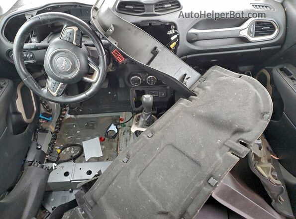 ZACCJBBT6GPD82875 2016 JEEP RENEGADE Серый Вид панели приборов