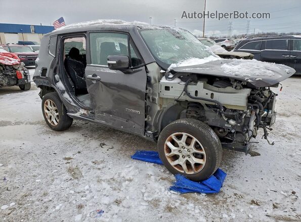 ZACCJBBT6GPD82875 2016 JEEP RENEGADE Серый Передняя правая четверть