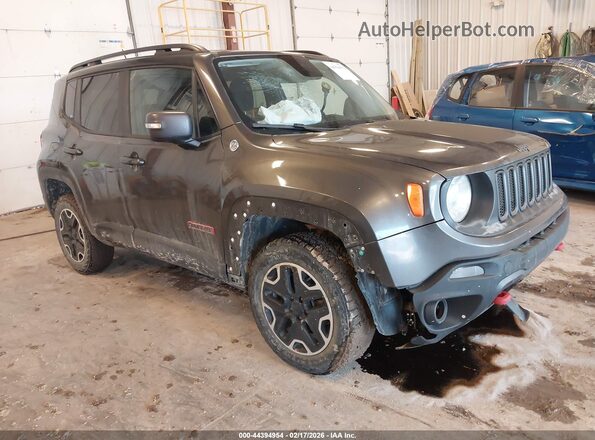 ZACCJBCB0HPG60337 2017 JEEP RENEGADE Серый Передняя правая четверть