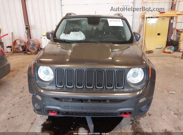ZACCJBCB0HPG60337 2017 JEEP RENEGADE Серый Вид щитка приборов