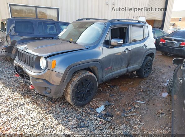 ZACCJBCB3HPE54221 2017 JEEP RENEGADE Серый Передняя левая четверть
