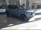 2018 Jeep Renegade Trailhawk 4x4 Gray vin: ZACCJBCB3JPH17975