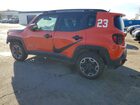2017 Jeep Renegade Trailhawk Orange vin: ZACCJBCB4HPE76647