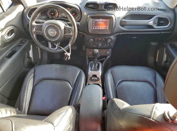 ZACCJBDB6JPH01414 2018 JEEP RENEGADE Серый Вид панели приборов
