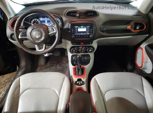 ZACCJBDT2GPD21584 2016 JEEP RENEGADE Черный Вид панели приборов