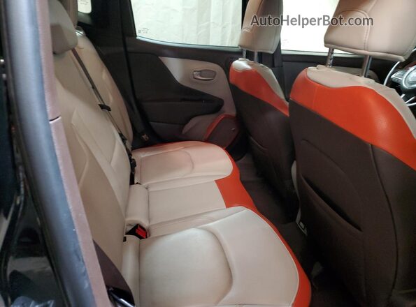 ZACCJBDT2GPD21584 2016 JEEP RENEGADE Черный Вид задней части салона