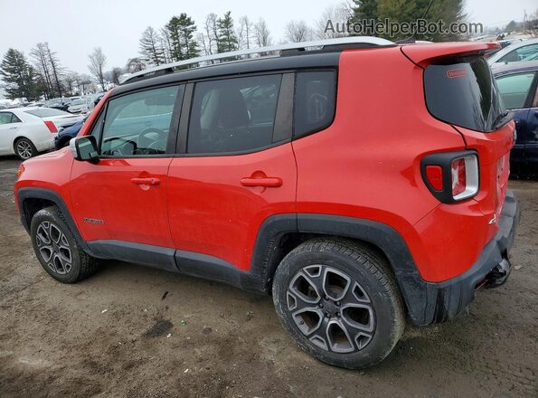 ZACCJBDTXGPC44964 2016 JEEP RENEGADE Красный Задняя левая четверть