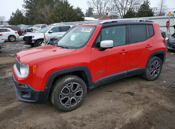 ZACCJBDTXGPC44964 2016 JEEP RENEGADE Красный Передняя левая четверть