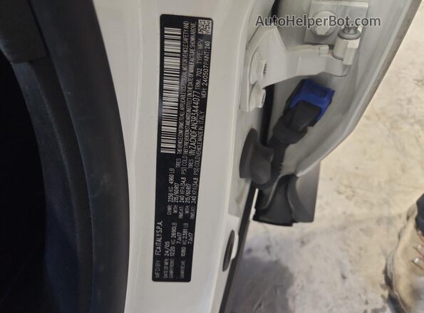 ZACNDFAN3R3A44077 2024 DODGE OTHER Белый Вид наклейки с VIN-кодом