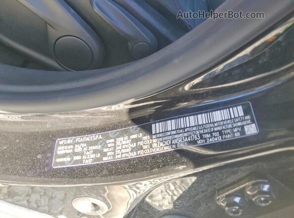 ZACNDFAN5R3A41763 2024 DODGE OTHER Черный Вид наклейки с VIN-кодом