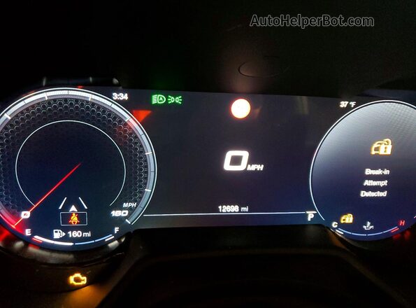 ZACNDFBN0R3A11164 2024 DODGE OTHER Серый Вид щитка приборов