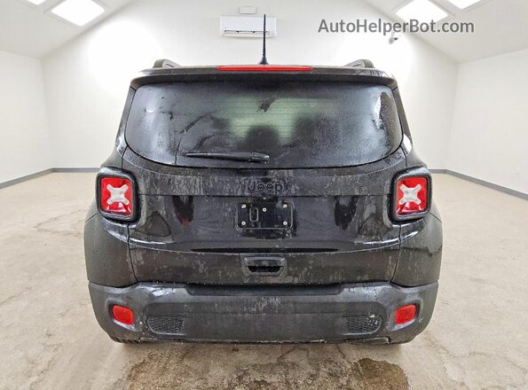 ZACNJABB1KPJ80400 2019 JEEP RENEGADE Black უკანა ხედი